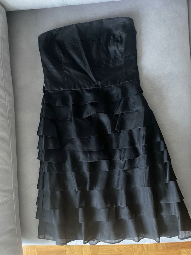 Vestido fiesta negro