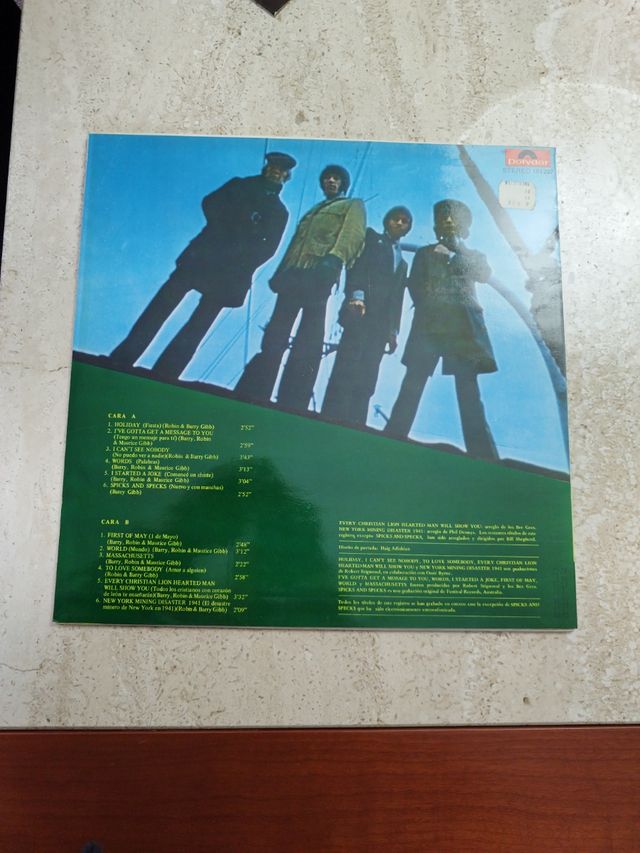 Disco LP Vinilo BEE GEES