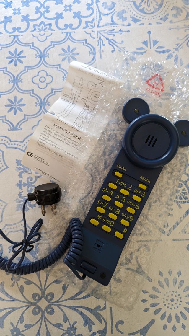 Topophone / Mousephone Disney Nestlé anni 90