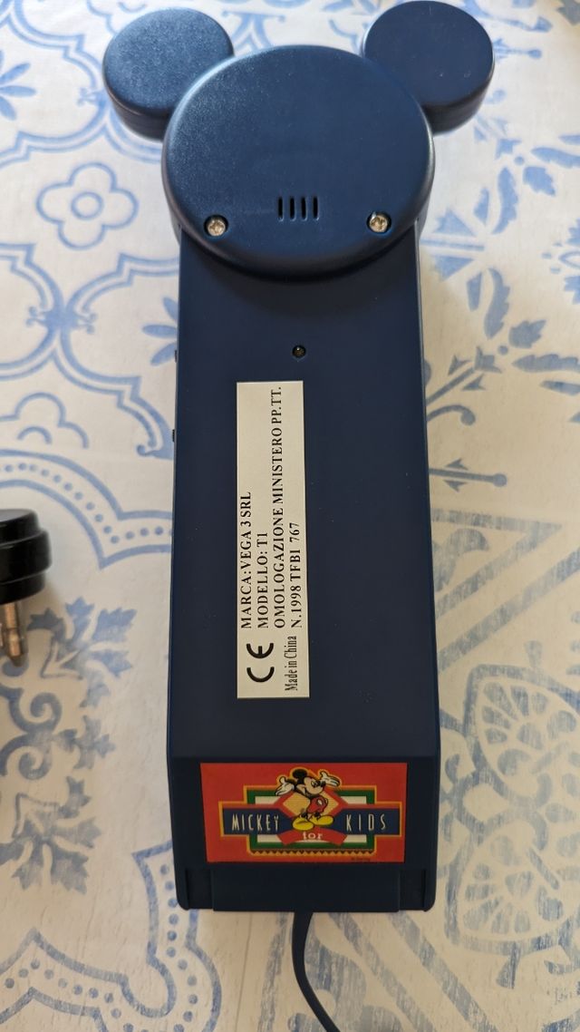Topophone / Mousephone Disney Nestlé anni 90