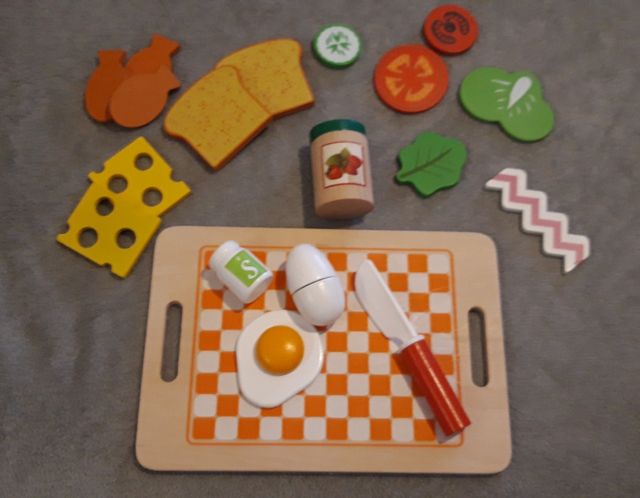 Set di pasti in legno