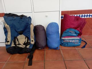 Mochilas+sacos de dormir