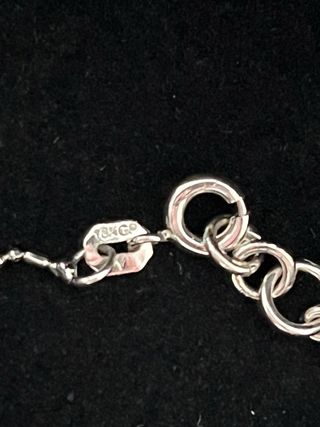 collier di perline  naturali placcato oro 18k