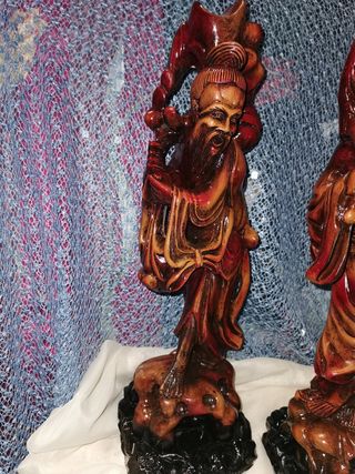 estatuas chinas vintage