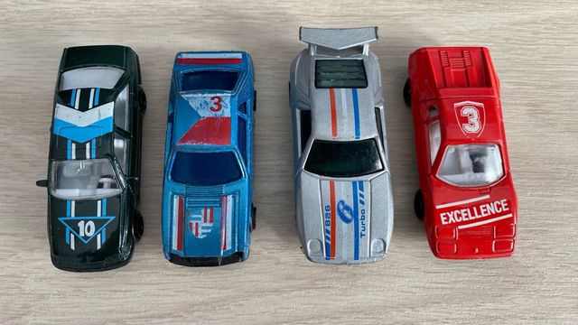 4 COCHES años 80