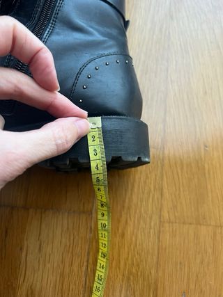 Bota motera negra 41