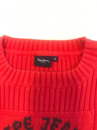 Jersey punto rojo Pepe Jeans