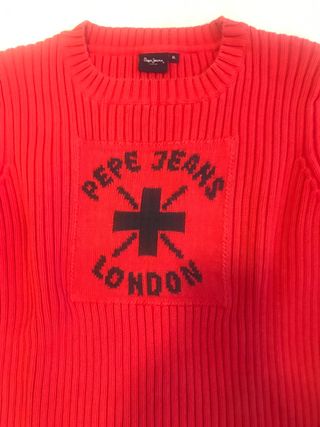 Jersey punto rojo Pepe Jeans