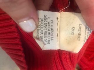 Jersey punto rojo Pepe Jeans