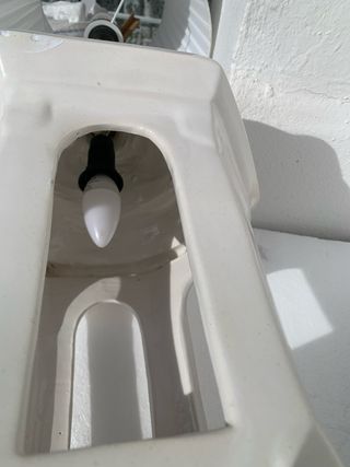 lampara doble de ceramica