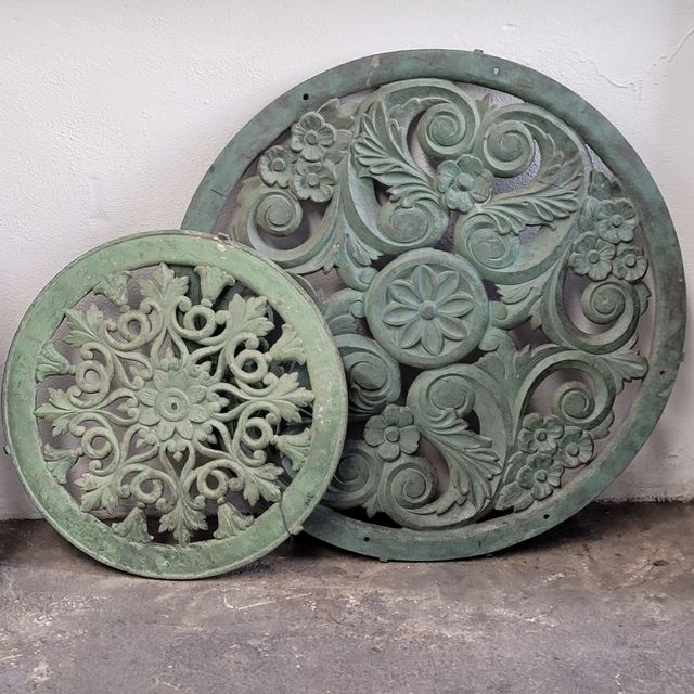 ✅Mesas de aluminio fundido