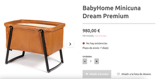 Minicuna Babyhome Dream Premium