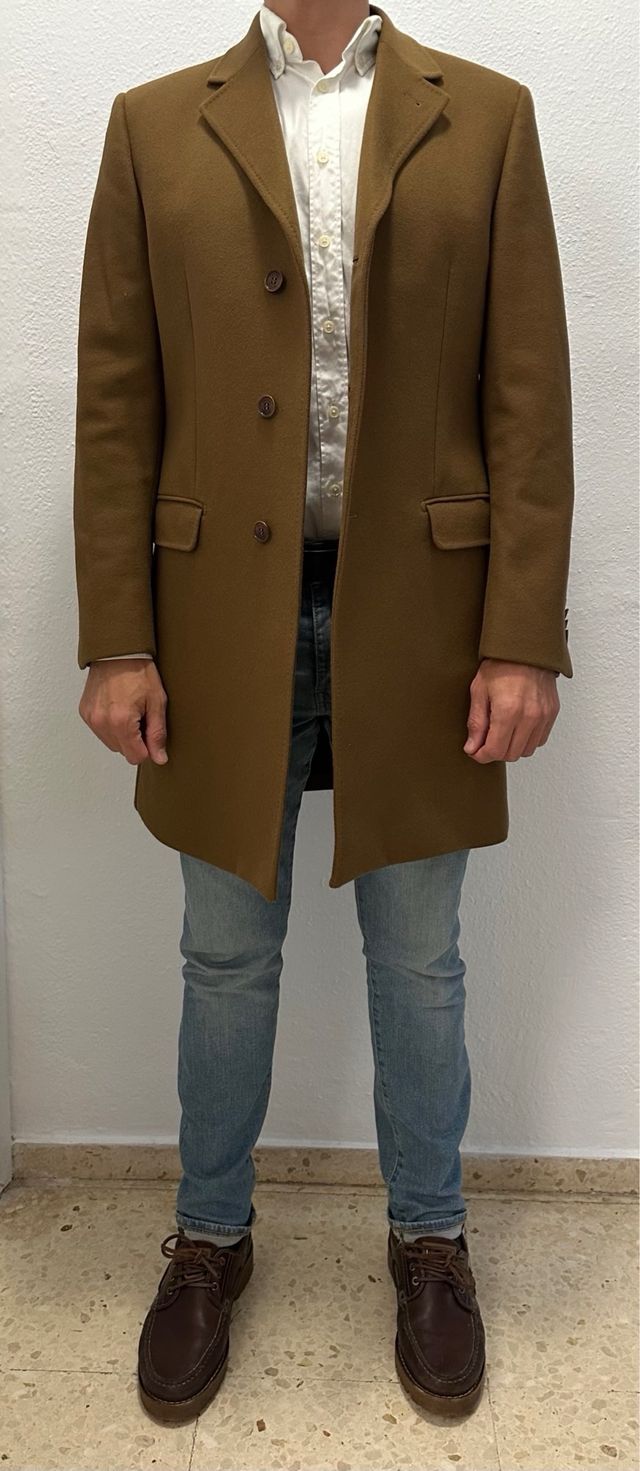 Abrigo 95% lana 5% cashmere