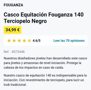 CASCO DE EQUITACIÓN