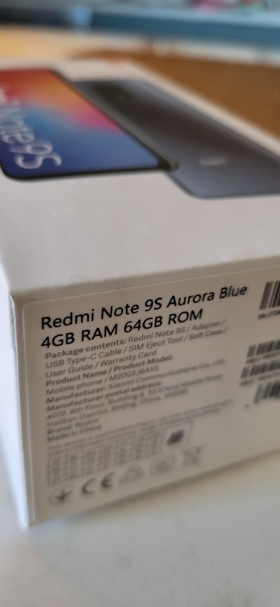 Redmi Nota 9S