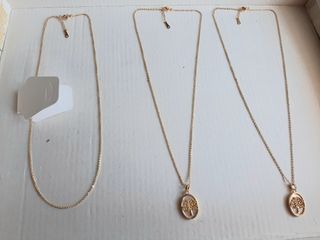 Cadena chapado en oro 18K