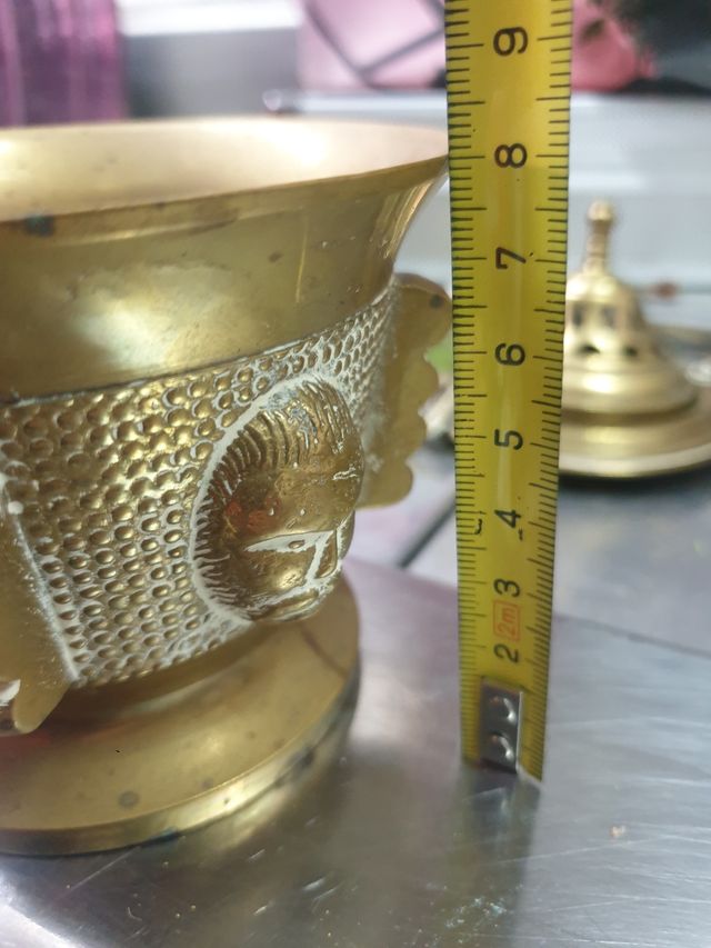 ANTIGUO MORTERO ALMIREZ EN BRONCE