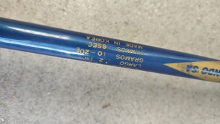 Caña para la pesca de la carpa de 2,10 mt