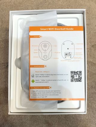 Timbre con cámara para puerta