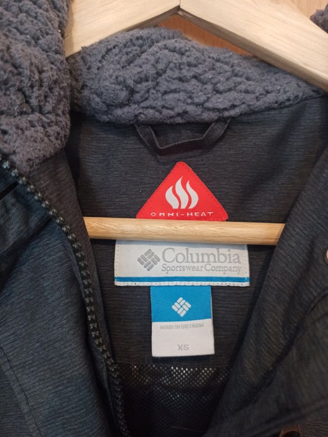 Abrigo Columbia mujer talla XS