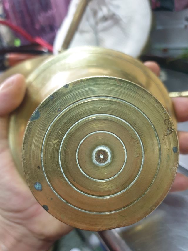 ANTIGUO MORTERO EN BRONCE