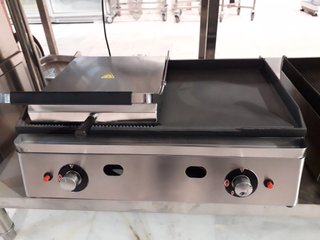 PLANCHA ELECTRICA CON GRILL