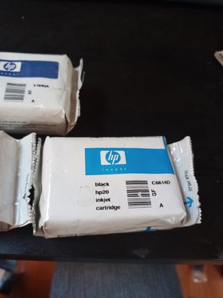 Cartuchos HP 29 y 49