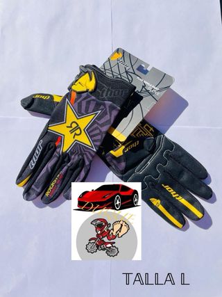 Guantes rockstar ( thor) talla L enduro,croos,mtb