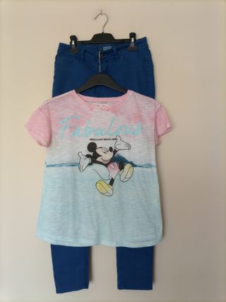 Pantalón + camiseta ( talla XS ) TODO 3€