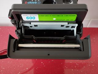 Cámara de fotos Polaroid 636 closeup