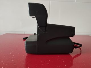 Cámara de fotos Polaroid 636 closeup