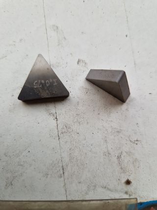 Plaquitas para tornear