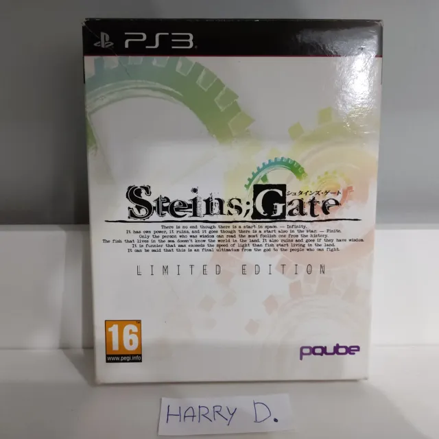 PAL ES Steins; Gate PS3 edizione limitata