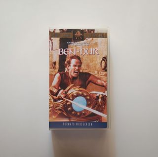 Película 'Ben-Hur' (1959), en VHS