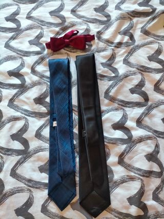 Pack de Corbatas y Pajarita