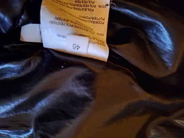 Piumino corto donna nero