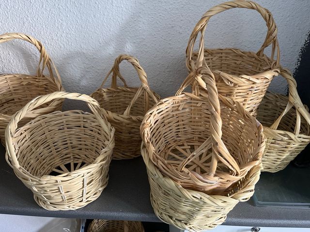 canastas echas a mano