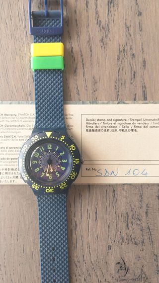 Orologio Swatch Scuba 200 SDN 104 Rowing