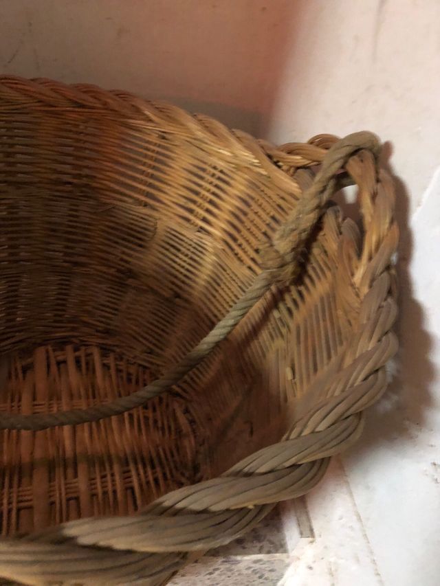 cesto antiguo muy grande