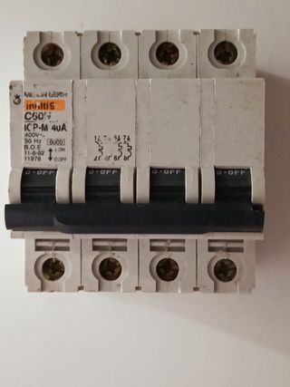 Magnetotermicos 3P /4P > 40A- 50A-60A