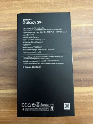 Samsung Galaxy S9 plus 64GB nuevo