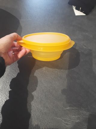 Ciotola a fisarmonica tupperware 