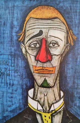 Cuadro Litográfico Acrílico Bernard Buffet