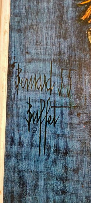Cuadro Litográfico Acrílico Bernard Buffet