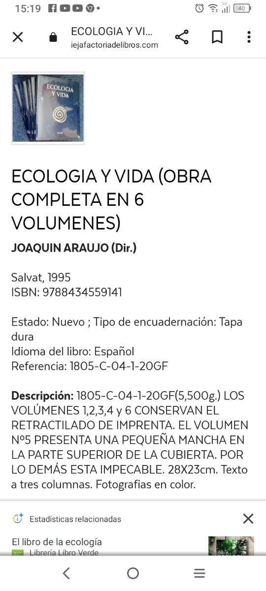 Salvat ecología y vida