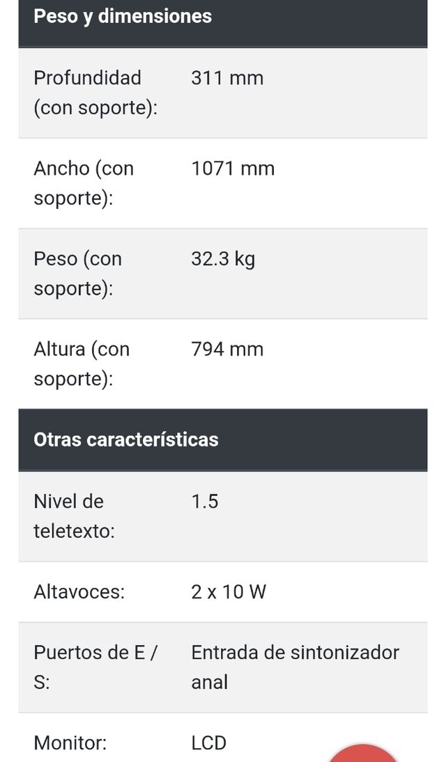 TV Acer AT4220 (42")