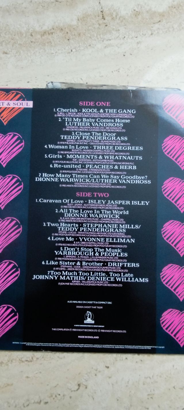 2 LP Vinilo SOUL BALLADS