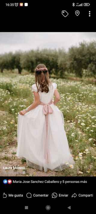 Vestido de comunión Marla