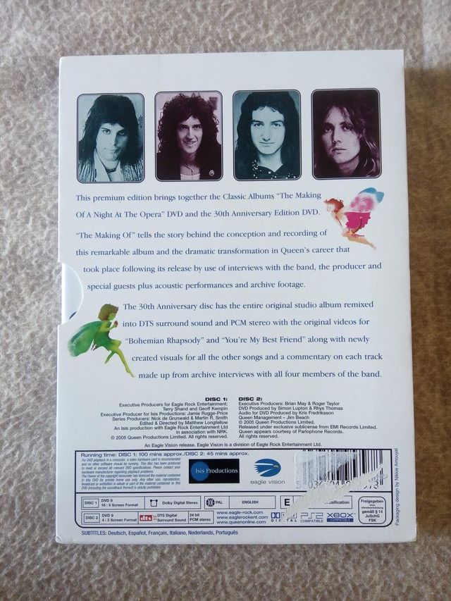 Queen – The Making Of Plus 30th Anniversary DVD