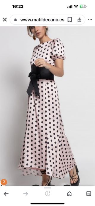 VESTIDO MATILDE CANO . regalo vestido De Moskada